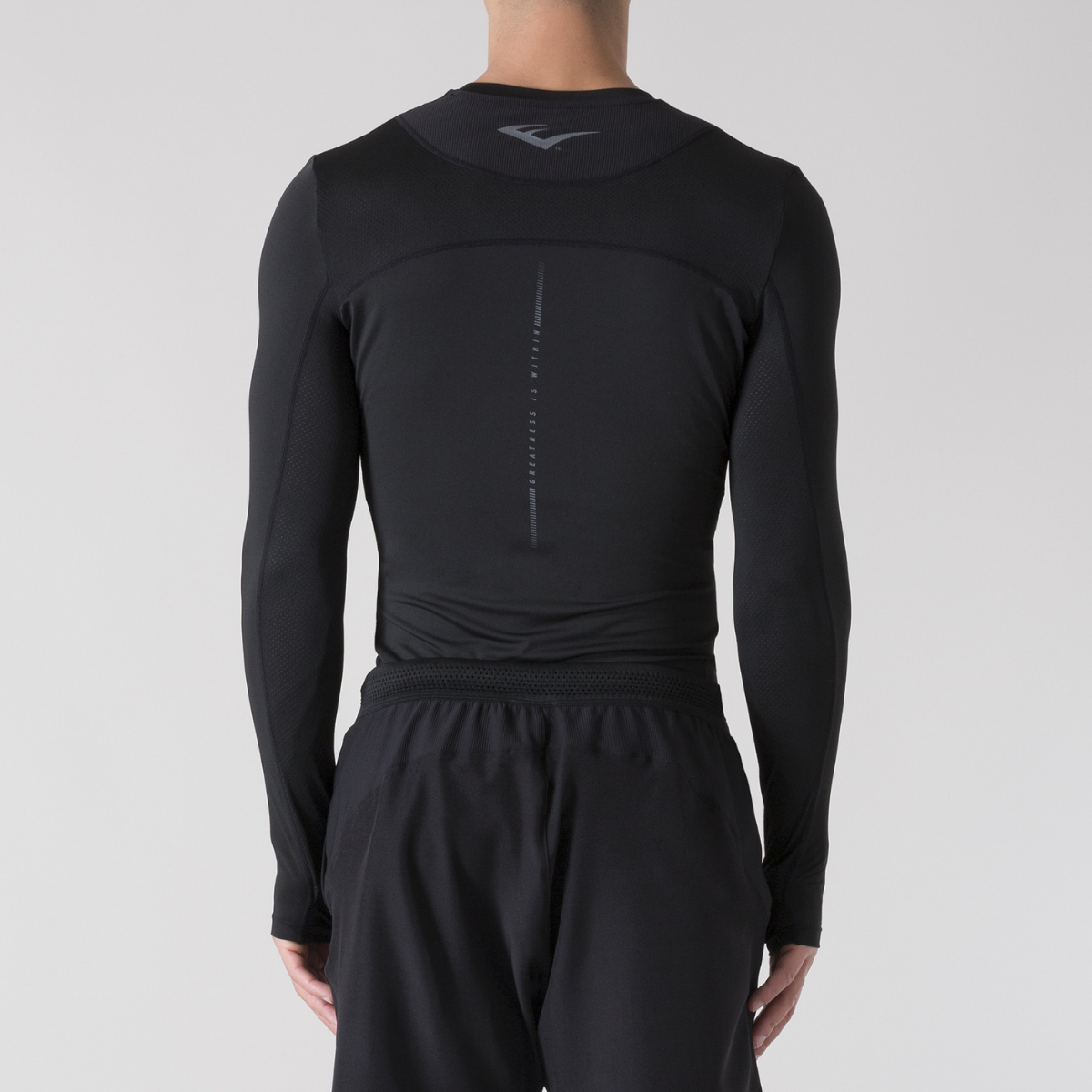 Rashguard Everlast Maniche Lunghe – Nero