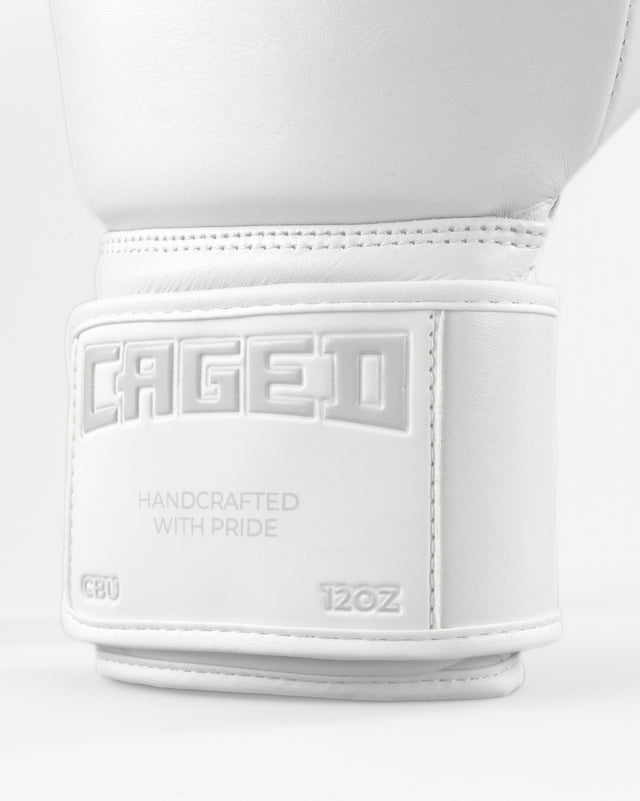 Guantoni da boxe Caged 'X' Series – Bianco/Bianco