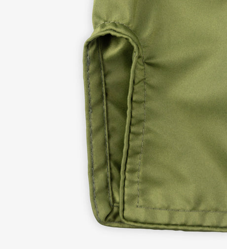 Pantaloncini Muay Thai Caged Classic – Kaki verde/Nero donna