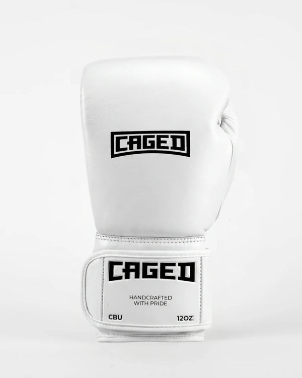 Mănuși de box Caged X Series – Alb/Negru