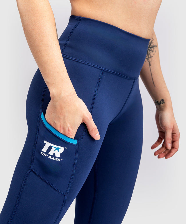 Leggings Venum x Top Rank Original – Blu marino donna