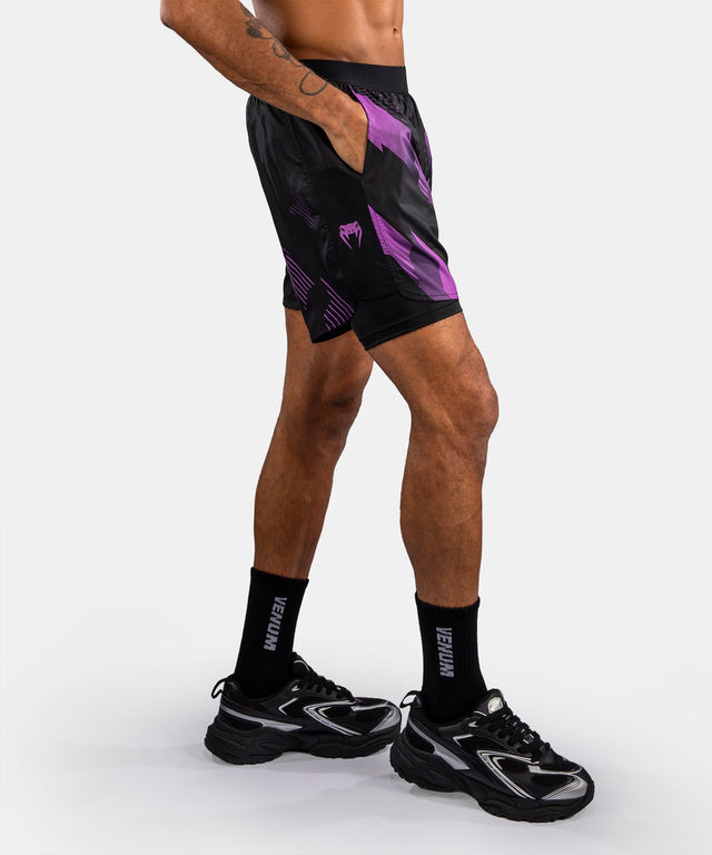 Shorts de compression Venum No-Gi 6.0 – Noir/Violet