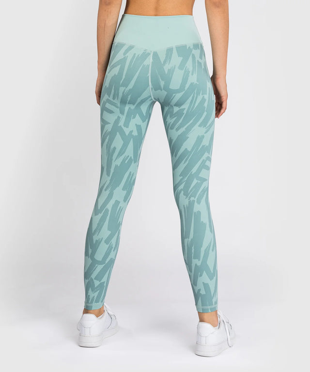 Venum Leggings Graffiti - Aqua