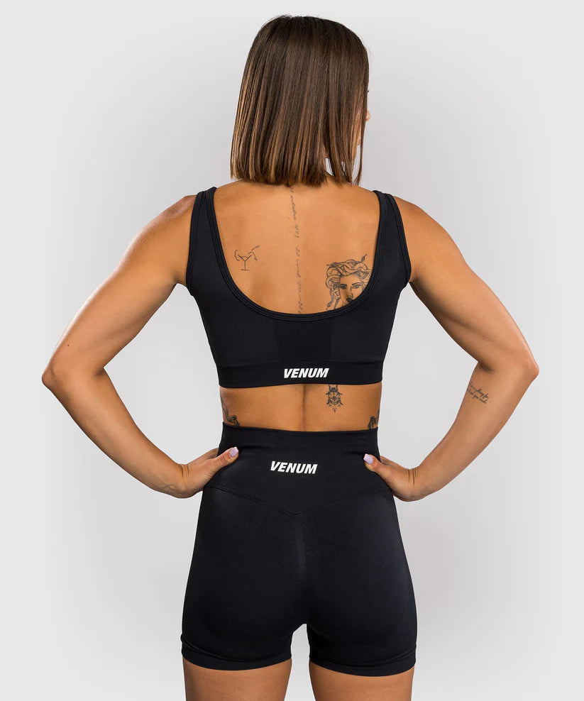 Brassière de sport Venum Sculpt Long – Noir/Blanc