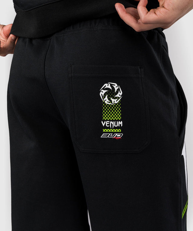 Shorts Venum x Bud Racing – Noir/Blanc/Vert citron