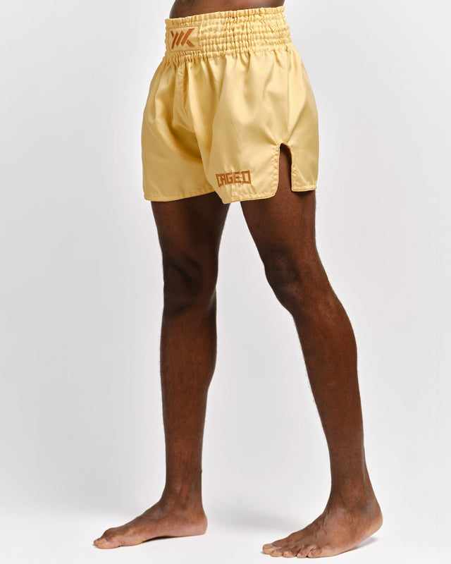 Shorts de Muay Thai Caged Classic – Pêche