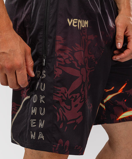 Venum Trainingsshorts Sukuna – Schwarz/Hellbeige