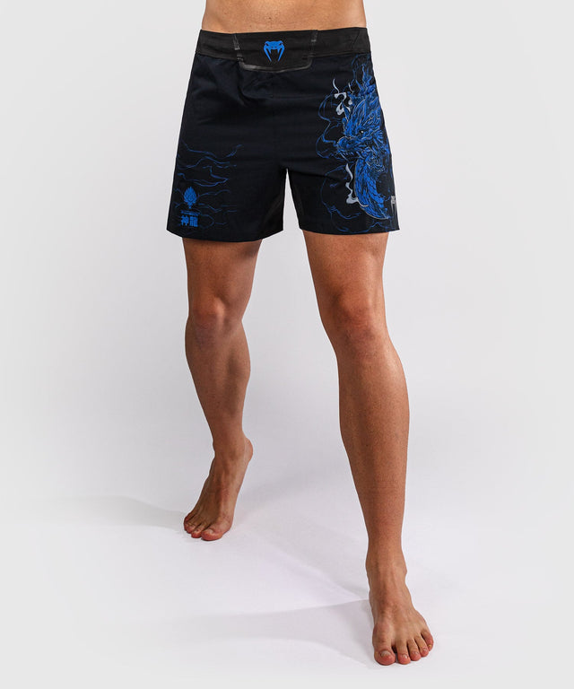 Venum MMA-shorts Thunder Dragon – Sort/Kongeblå