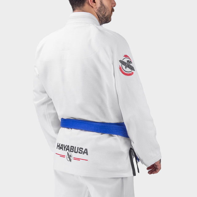 Kimono de BJJ Hayabusa Valor Lightweight – Blanc
