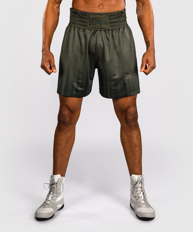 Boxerské trenky Venum Stealth – Khaki/Tmavě zelené