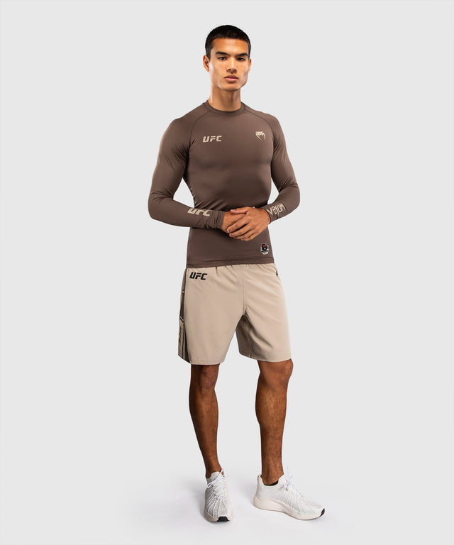 Rashguard Venum UFC Unity Lunghe Maniche – Marrone