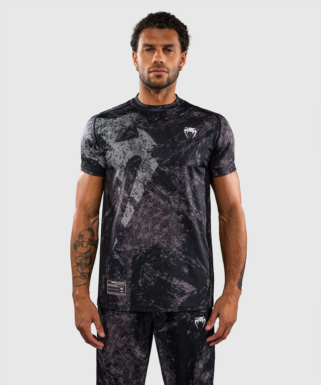 T-shirt Venum Rage & Workout – Preto/Cinzento
