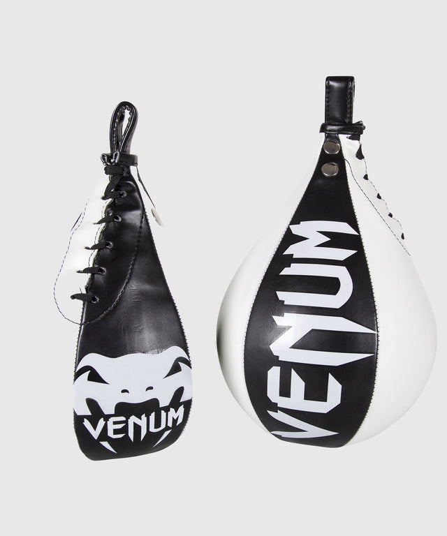 Worek bokserski Venum Speed Bag – Czarny/Biały