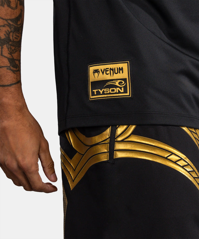 Venum x Mike Tyson T-Shirt Tiger Dry Tech – Nero/Oro