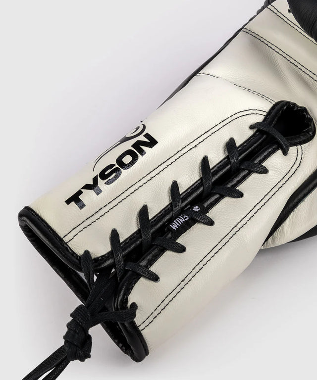 Venum x Mike Tyson Boxing gloves Giant 2.0 Pro with lace closure – Black/White