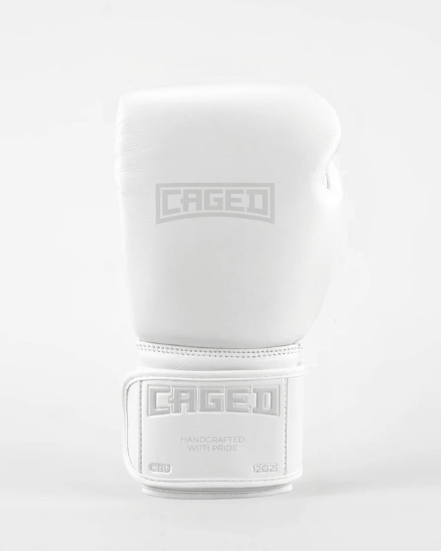 Guantoni da boxe Caged 'X' Series – Bianco/Bianco