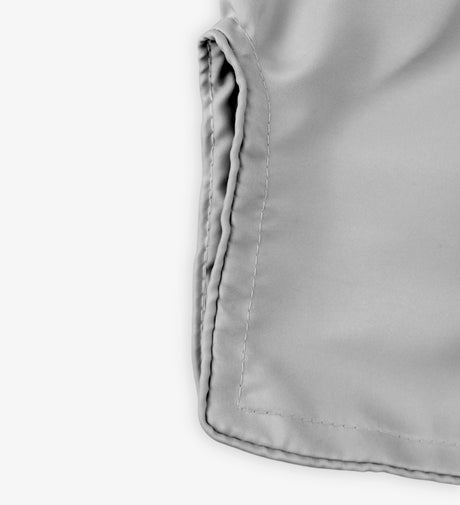 Pantaloncini Muay Thai Caged Classic – Grigio chiaro/Nero donna