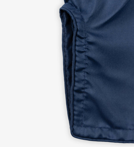 Pantaloncini Muay Thai Caged Classic – Blu navy/Bianco donna