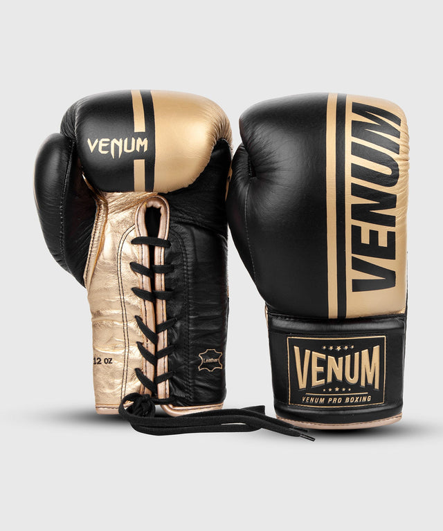 Venum Bokshandschoenen Shield - Zwart/Goud
