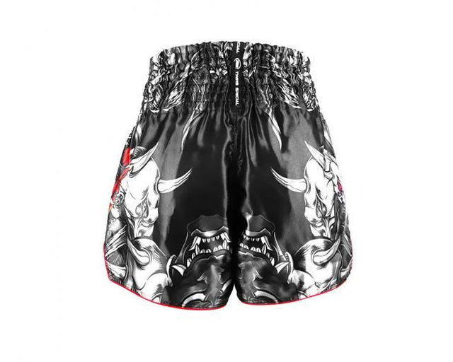 Twins Muay Thai shorts TTBL Kabuki - Sort/Grå/Rød
