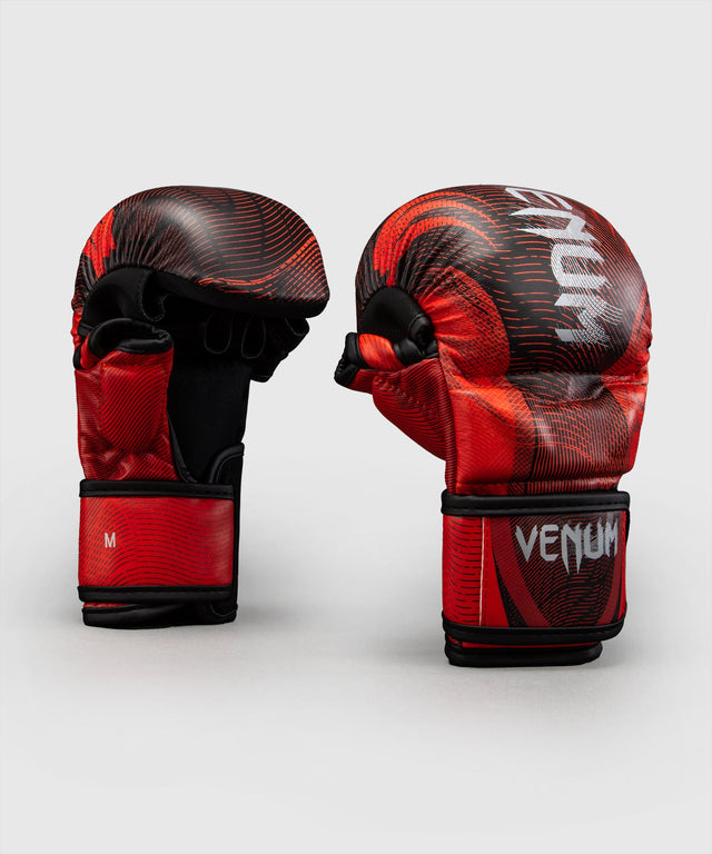 Gants de sparring MMA Venum Galactic 3.0 – Rouge/Argent