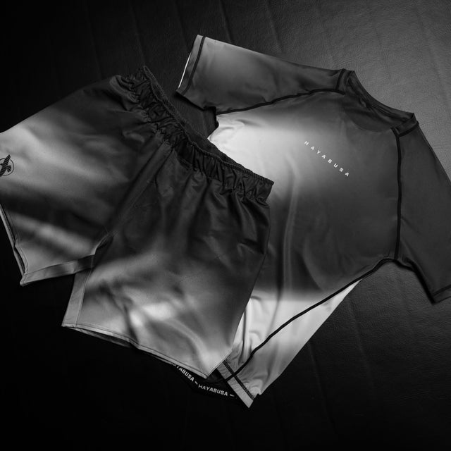 Hayabusa Rashguard Apex Nova Kurzarm – Grau