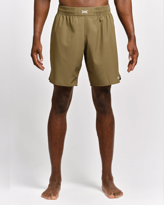 Pantaloni scurți MMA Caged Tactical – Verde militar