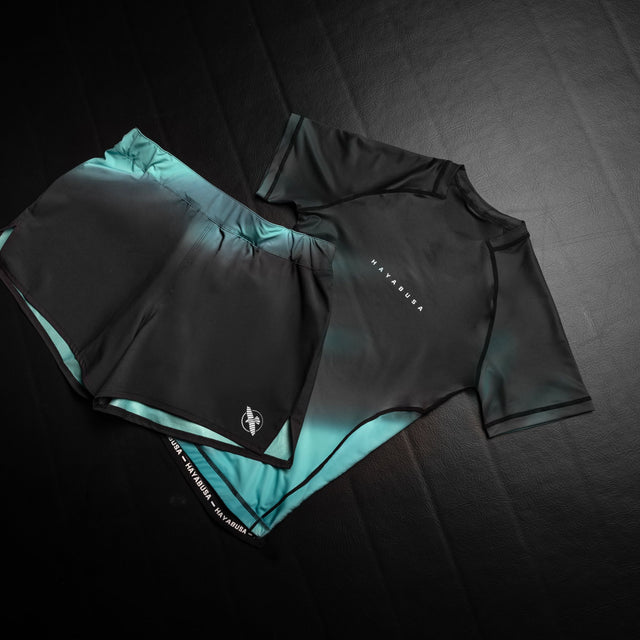 Rashguard Hayabusa Apex Nova Manches courtes Femme - Petrol