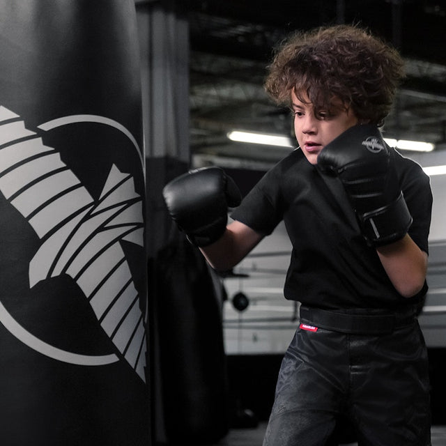 Hayabusa Boxhandschuhe T3 Kinder – Schwarz