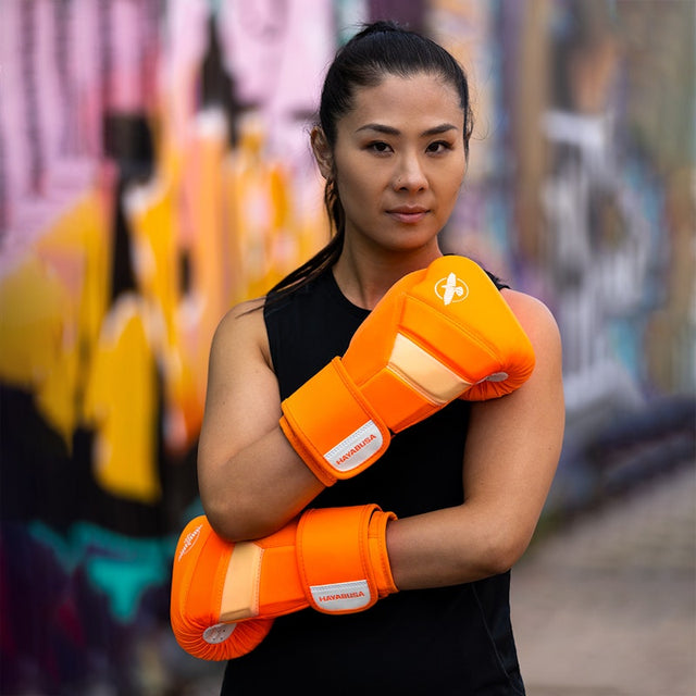 Gants de boxe Hayabusa T3 Neon – Orange