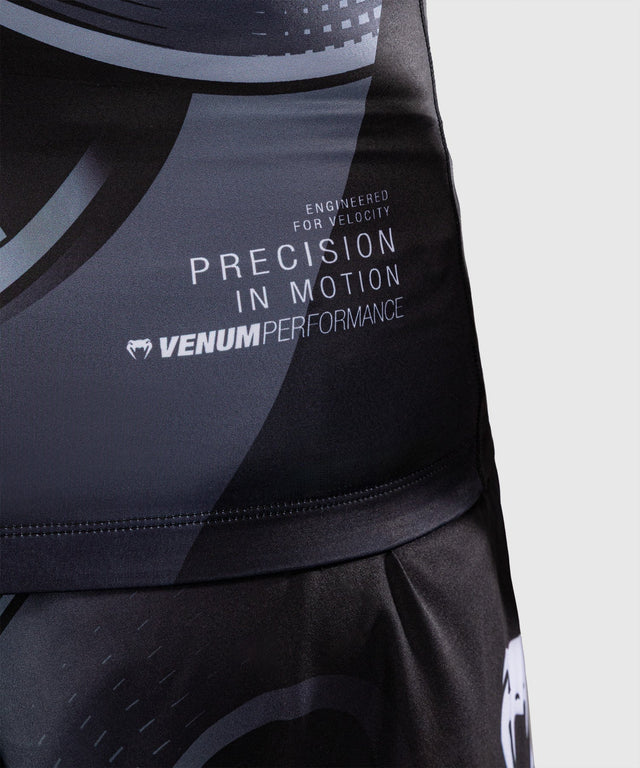 Rashguard Venum Crimson Viper 2.0 Maniche Corte – Nero/Grigio