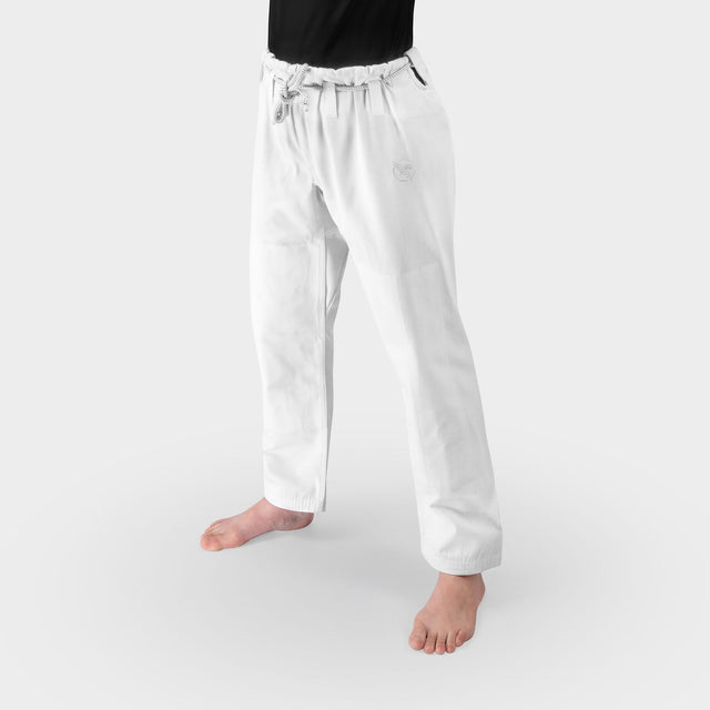 Pantalones de BJJ Hayabusa Core Twill para mujer – Blanco