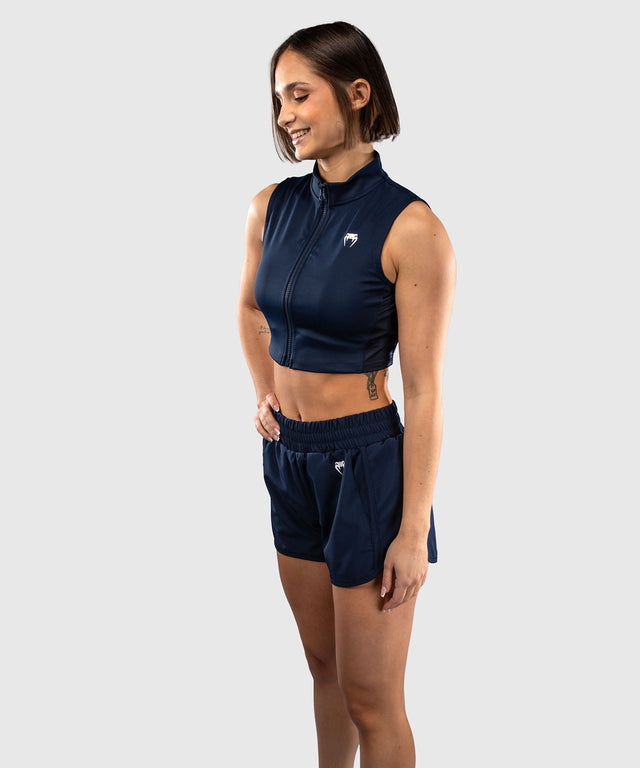 Canotta Venum Sculpt Shape da donna – Blu marino
