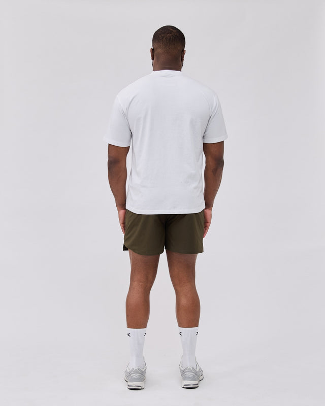 Caged Classic T-Shirt – Weiß