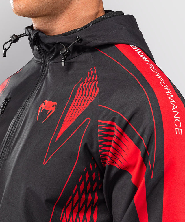 Chaqueta de entrenamiento Venum Amazonia Reborn - Negro/Rojo