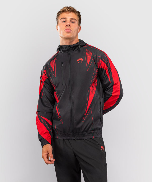 Chaqueta de entrenamiento Venum Amazonia Reborn - Negro/Rojo