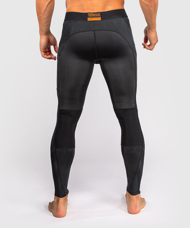 Pantaloni scurți de compresie Venum G-Fit Revolution – Negru/Cupru