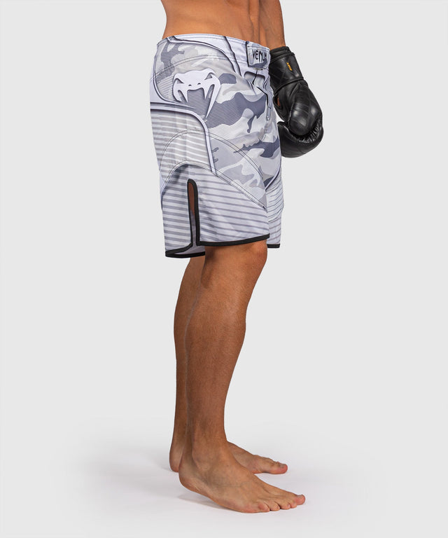 Venum MMA Shorts Camo Hero – White/Light Grey