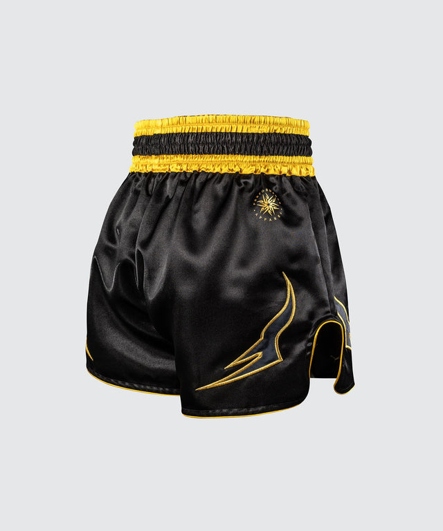 Venum Muay Thai Shorts Bangkok Fury - Zwart/Goud
