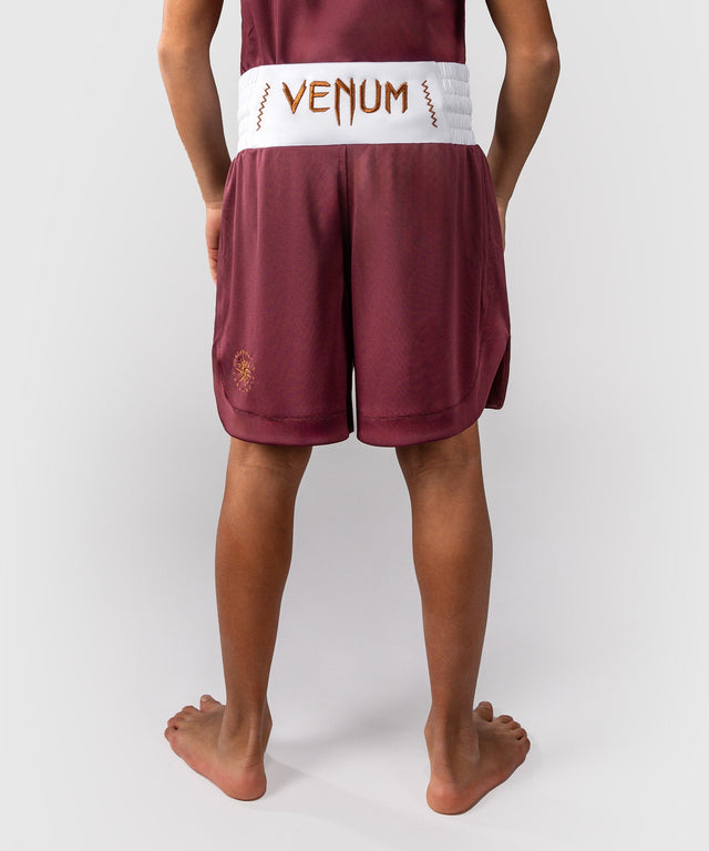 Pantaloni scurți de box Venum Classic – Copii – Bordeaux