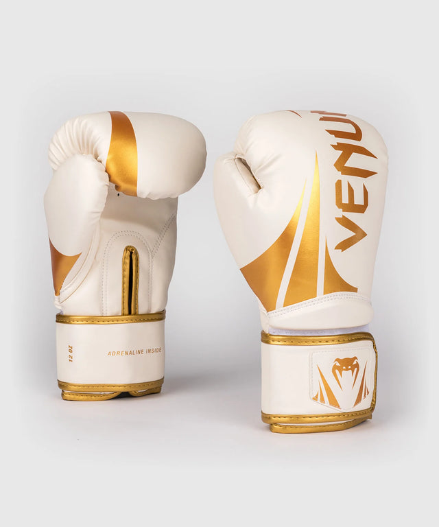 Guantoni da boxe Venum Challenger 2.5 – Bianco/Oro