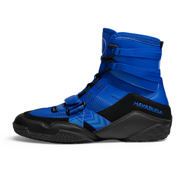 Scarpe da boxe Hayabusa Strike – Blu/Nero