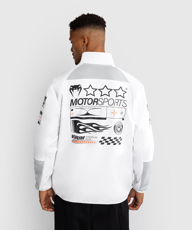 Venum Motorsport Softshell Jacke – Weiß