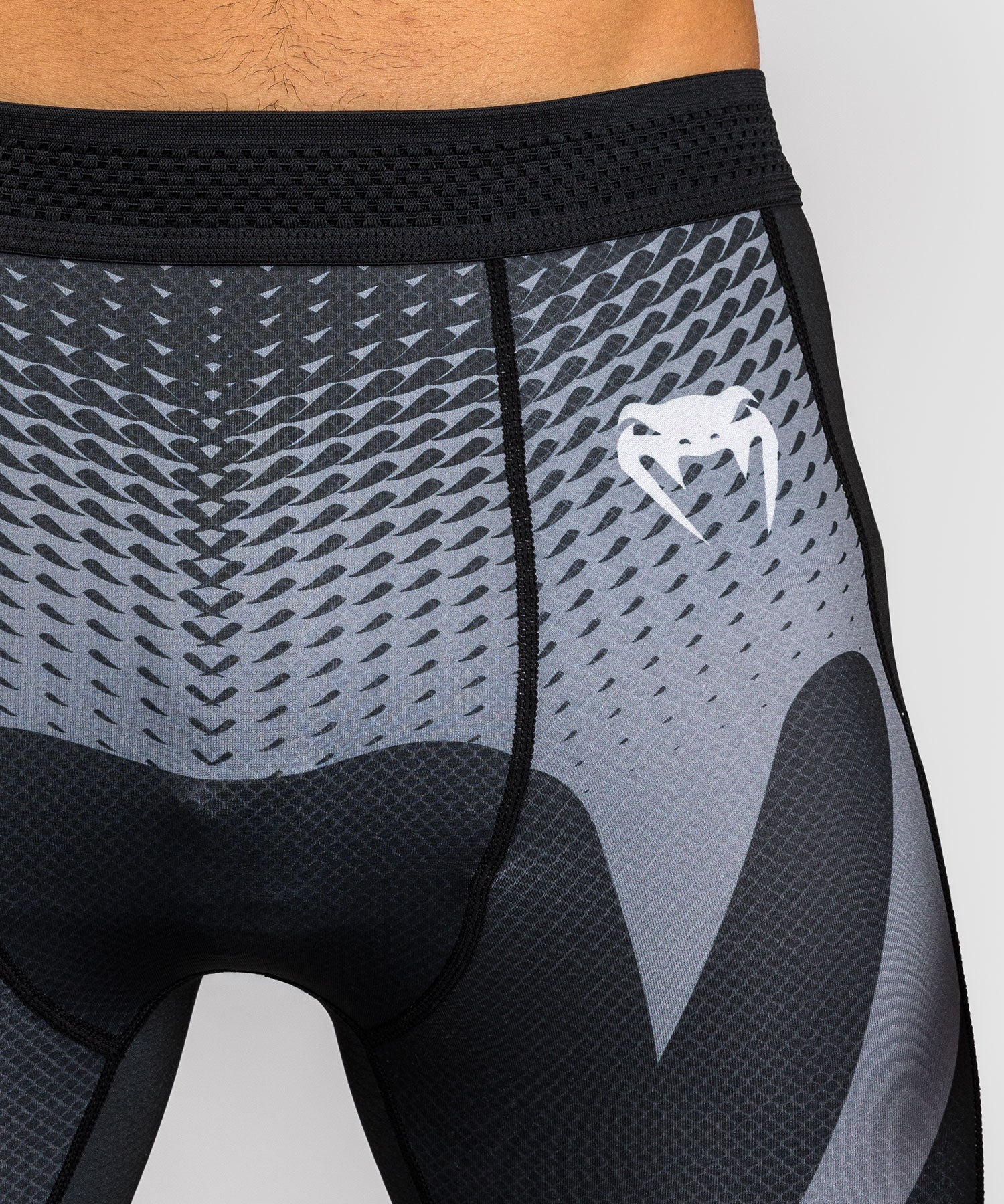 Venum No Gi Spats – Schwarz/Silber