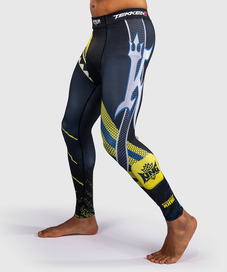 Venum Spats TEKKEN 8 King Czarne/Żółte