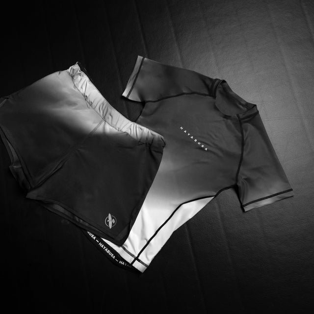 Hayabusa Rashguard Apex Nova Kurzarm Damen – Grau