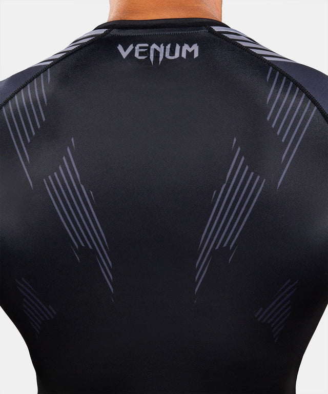 Venum Rashguard No-Gi 6.0 Korte Mouwen - Zwart/Grijs