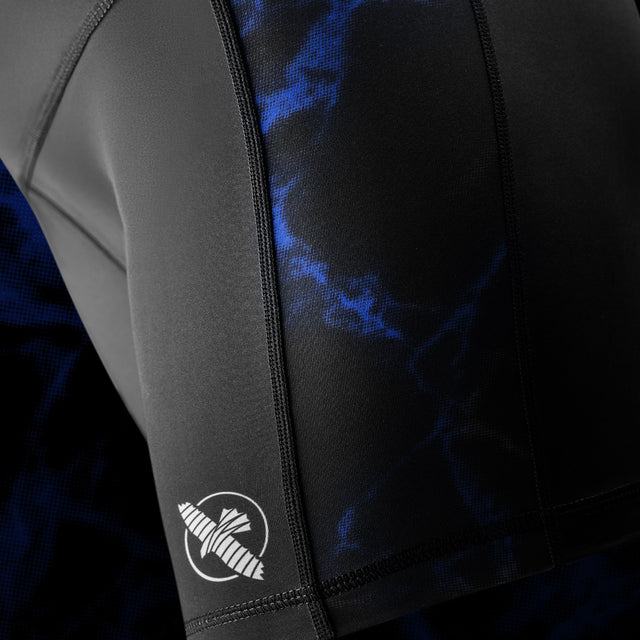 Pantaloncini a compressione BJJ Hayabusa x UFC Donna – Nero/Blu