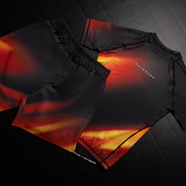 Rashguard Hayabusa Apex Nova Maniche Corte – Arancione