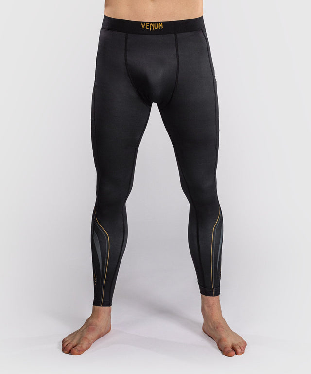 Venum Kompressionsshorts Streamline – Sort/Guld